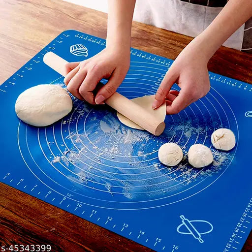 Premium Non-Stick Silicone Roti Mat | Multipurpose Dough Kneading & Rolling Mat