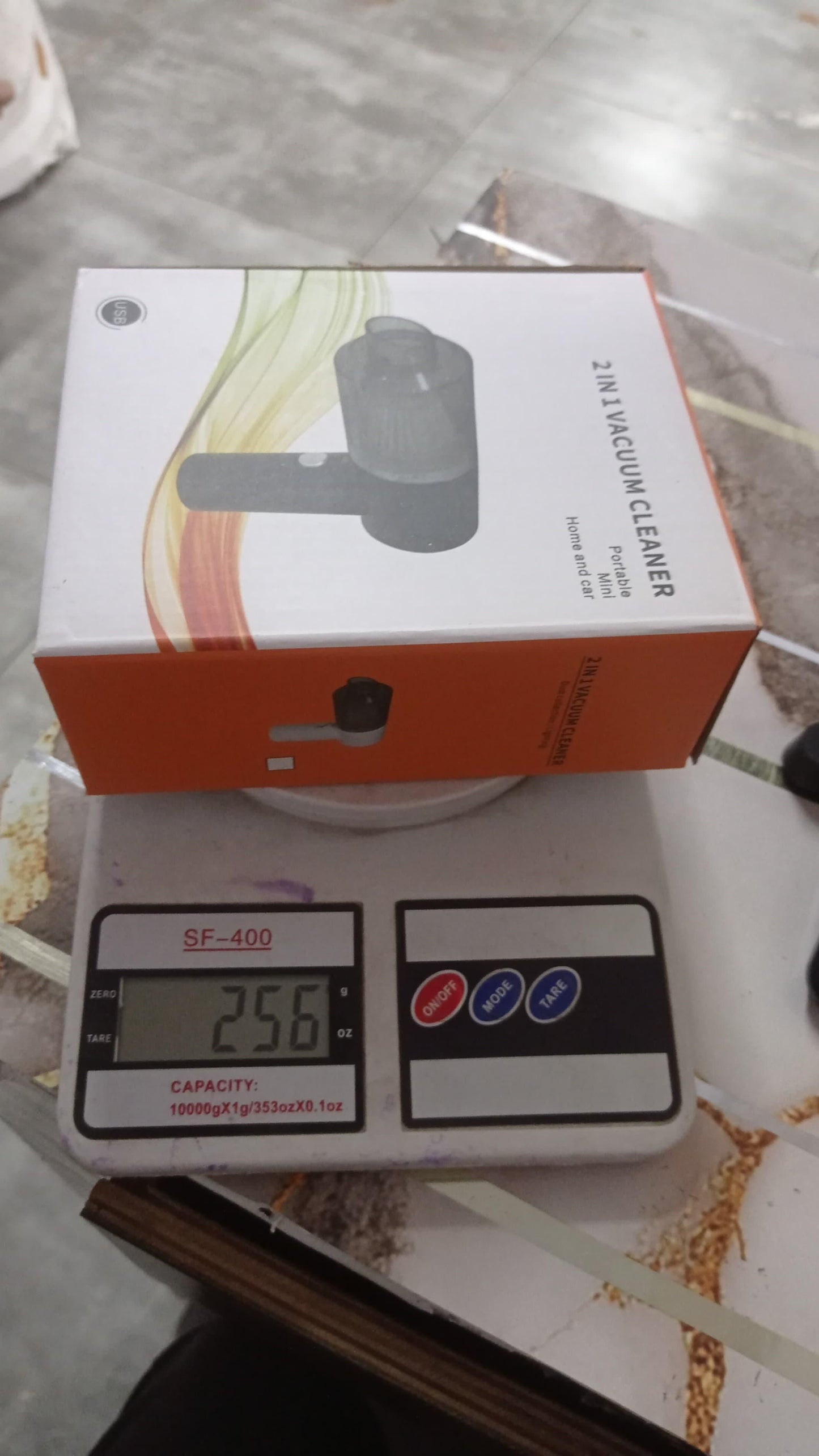 2-in-1 Rechargeable Vacuum Cleaner – Vacuum + Air Duster