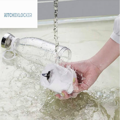 Rechargeable Portable USB Juicer Bottle Electric Mixer Blender Smoothie Maker Grinder -4 Stainless Steel Blades 30 watts 380ml For Fruits, Drinks, Shakes Sports, Travel, Outdoor, Gym, Kitchen