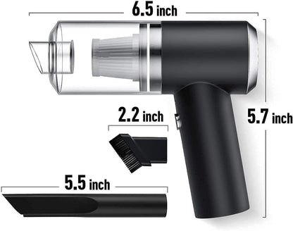 2-in-1 Rechargeable Vacuum Cleaner – Vacuum + Air Duster