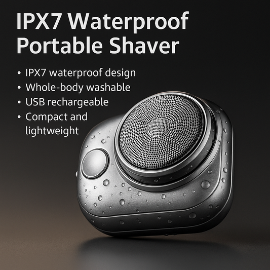 ROMINO Mini USB Shaver – Pocket-Sized Grooming, Wet & Dry